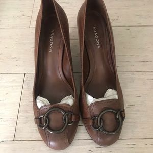 Real Leather with Metal Decor (size 9)